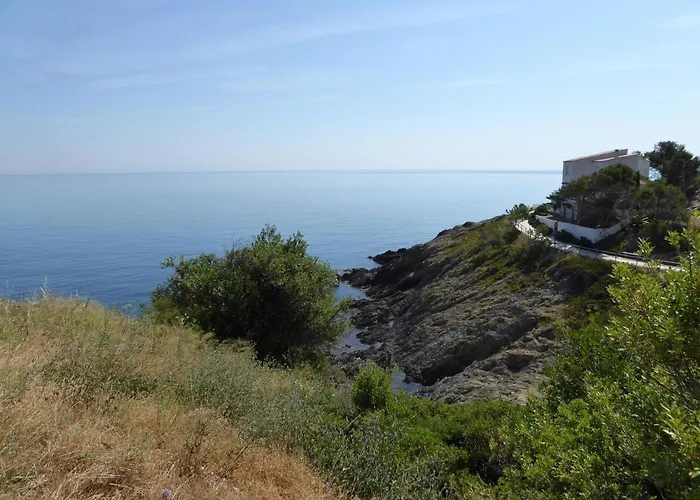 Piso Moderno Con Terraza, Jardin, Piscina Y Wifi, A 400m De La Playa En - Es-228-137 아파트 Llança